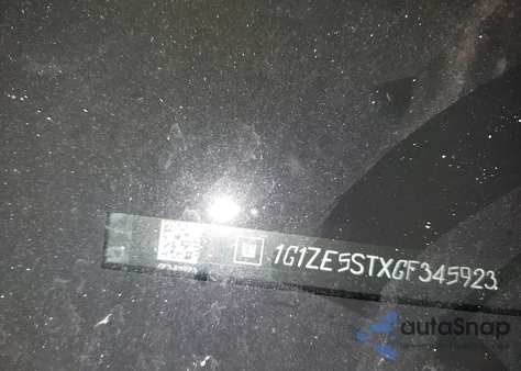 2016 Chevrolet Malibu 1Lt from USA, damaged, VIN 1G1ZE5STXGF345923